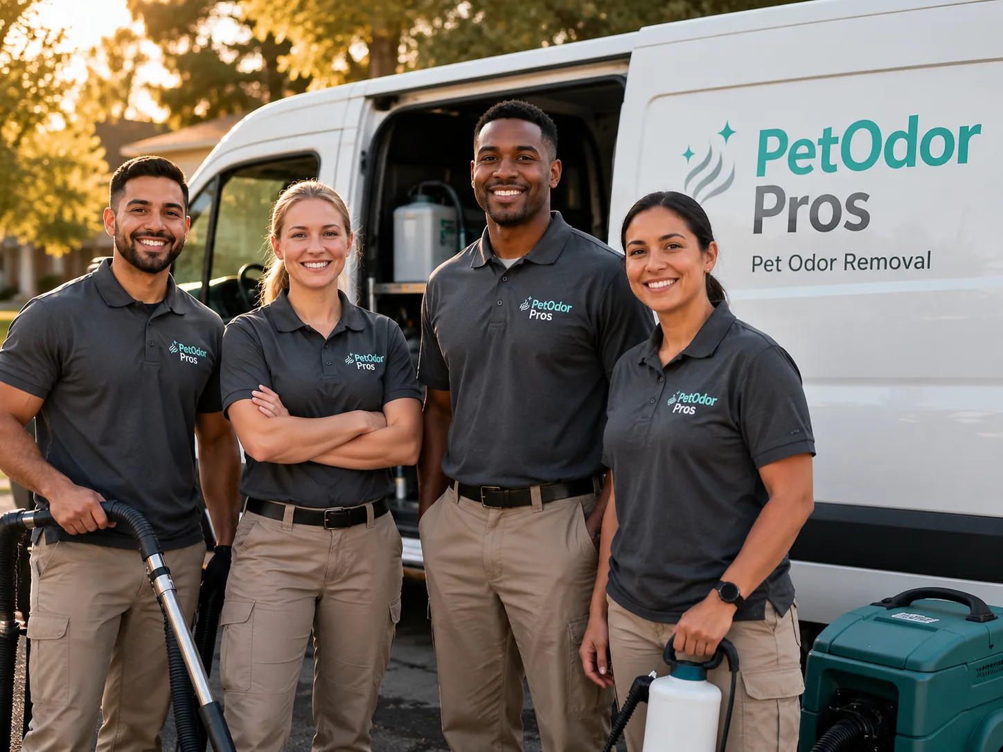 Pet Odor Removal team serving Oak Ridge, PA
